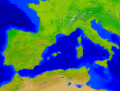 Europa-Südwest Vegetation 1600x1200
